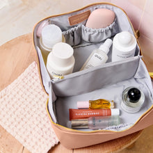 Load image into Gallery viewer, KATIE LOXTON | LARGE MAKE UP | WASH BAG | LOVE YOU MUM | PEONY BLUSH