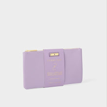 Load image into Gallery viewer, KATIE LOXTON | BIRTHSTONE POUCH | FEBRUARY | LILAC