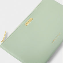 Load image into Gallery viewer, KATIE LOXTON | BIRTHSTONE POUCH | AUGUST | SAGE GREEN