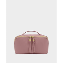 Load image into Gallery viewer, KATIE LOXTON | SOHO MEDIUM MAKE UP / WASH BAG | DEEP ROSE