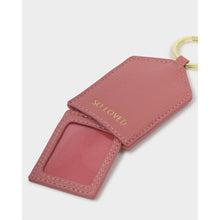 Load image into Gallery viewer, KATIE LOXTON | HIDDEN PHOTO KEYRING | SO LOVED | RASPBERRY PINK