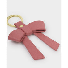 Load image into Gallery viewer, KATIE LOXTON | BOXED BOW KEYRING | YOU MAKE MY LIFE BOW-TIFUL | RASPBERRY PINK