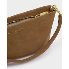 Load image into Gallery viewer, KATIE LOXTON | CORD SMALL SHOULDER BAG | CARAMEL SUEDETTE
