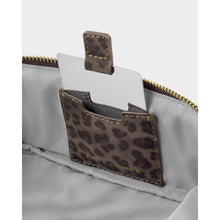 Load image into Gallery viewer, KATIE LOXTON | FOLD OUT MIRROR MAKE UP BAG | LEOPARD