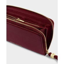 Load image into Gallery viewer, KATIE LOXTON | LARGE PURSE WITH COIN HOLDER | CHERRY