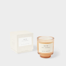 Load image into Gallery viewer, KATIE LOXTON | SENTIMENT CANDLE | MUM | FRESH LINEN AND WHITE LILY