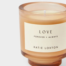 Load image into Gallery viewer, KATIE LOXTON | SENTIMENT CANDLE | LOVE | PEACH ROSE AND SWEET MANDARIN