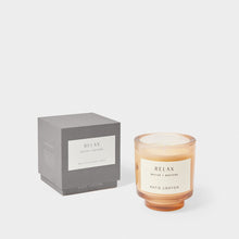Load image into Gallery viewer, KATIE LOXTON | SENTIMENT CANDLE | RELAX | ENGLISH PEAR AND WHITE TEA