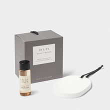 Load image into Gallery viewer, KATIE LOXTON | CERAMIC HANGER | RELAX | FRESH LINEN AND LILY