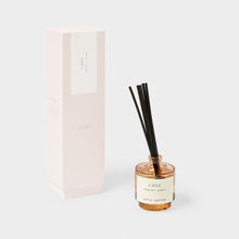 Load image into Gallery viewer, KATIE LOXTON | REED DIFFUSER | LOVE | PEACH ROSE AND SWEET MANDARIN