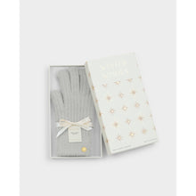 Load image into Gallery viewer, KATIE LOXTON | GIFT BOXED SOFT KNIT GLOVES | GREY
