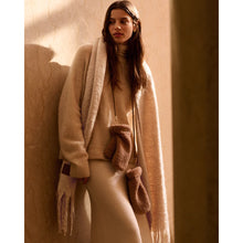 Load image into Gallery viewer, KATIE LOXTON | TEDDY MITTENS WITH CORD | TAN