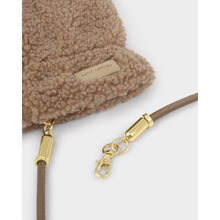 Load image into Gallery viewer, KATIE LOXTON | TEDDY MITTENS WITH CORD | TAN
