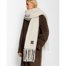 Load image into Gallery viewer, KATIE LOXTON | RECYCLED TASSEL SCARF | OFF WHITE