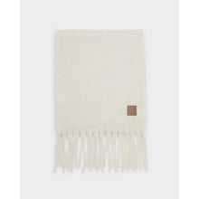 Load image into Gallery viewer, KATIE LOXTON | RECYCLED TASSEL SCARF | OFF WHITE
