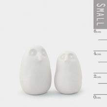 Load image into Gallery viewer, EAST OF INDIA TWO LITTLE OWLS PORCELAIN FREESTANDING MATCHBOX