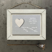 Load image into Gallery viewer, EAST OF INDIA LANDSCAPE PICTURE FEATHERS ARE NEAR