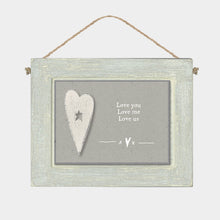 Load image into Gallery viewer, EAST OF INDIA LANDSCAPE PICTURE LOVE YOU LOVE ME LOVE US