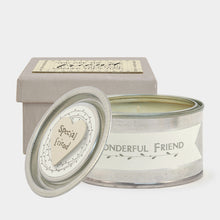 Load image into Gallery viewer, EAST OF INDIA BOXED CANDLE YOU ARE THE FRIEND LEMON THYME
