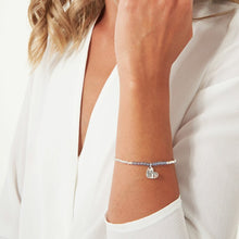 Load image into Gallery viewer, JOMA JEWELLERY | A LITTLE | BIRTHSTONE MARCH AQUA CRYSTAL BRACELET