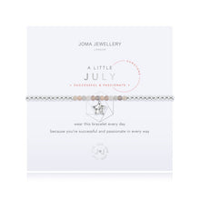 Load image into Gallery viewer, JOMA JEWELLERY | A LITTLE | BIRTHSTONE JULY SUNSTONE BRACELET