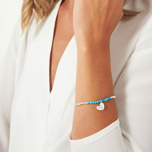Load image into Gallery viewer, JOMA JEWELLERY | A LITTLE | BIRTHSTONE DECEMBER TURQUOISE BRACELET