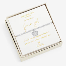 Load image into Gallery viewer, JOMA JEWELLERY | BEAUTIFULLY BOXED | A LITTLE | BRIDAL | FLOWER GIRL BRACELET