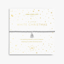 Load image into Gallery viewer, JOMA JEWELLERY | CHRISTMAS A LITTLES | WHITE CHRISTMAS BRACELET