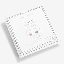 Load image into Gallery viewer, JOMA JEWELLERY | BIRTHSTONE EARRINGS | JULY