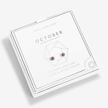 Load image into Gallery viewer, JOMA JEWELLERY | BIRTHSTONE EARRINGS | OCTOBER