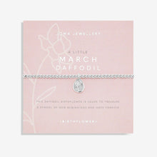 Load image into Gallery viewer, JOMA JEWELLERY | BIRTHFLOWER A LITTLE | MARCH DAFFODIL BRACELET