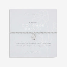 Load image into Gallery viewer, JOMA JEWELLERY | BIRTHFLOWER A LITTLE | OCTOBER COSMOS BRACELET