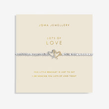 Load image into Gallery viewer, JOMA JEWELLERY | FOREVER YOURS | A LITTLE | LOTS OF LOVE BRACELET