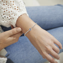 Load image into Gallery viewer, JOMA JEWELLERY | A LITTLE | WEDDING | SOMETHING BLUE BRACELET