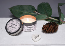 Load image into Gallery viewer, SENT AND MEANT MUM IN A MILLION FRESH COTTON CANDLE GIFT