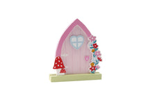 Load image into Gallery viewer, ONCE UPON A TIME 4 ASSORTED WOODEN FAIRY DOORS FREESTANDING CHILDREN