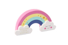 Load image into Gallery viewer, CLOUD NINE RAINBOW COLOURFUL MONEY BOX FREESTANDING BOXED GIFT