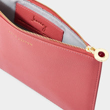 Load image into Gallery viewer, KATIE LOXTON | BIRTHSTONE POUCH | JANUARY CORAL