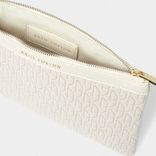 Load image into Gallery viewer, KATIE LOXTON | SIGNATURE POUCH | OFF WHITE