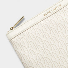 Load image into Gallery viewer, KATIE LOXTON | SIGNATURE POUCH | OFF WHITE