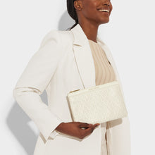 Load image into Gallery viewer, KATIE LOXTON | SIGNATURE POUCH | OFF WHITE