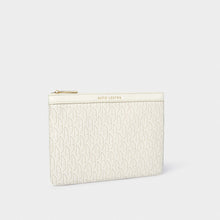 Load image into Gallery viewer, KATIE LOXTON | SIGNATURE POUCH | OFF WHITE