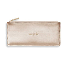 Load image into Gallery viewer, KATIE LOXTON | SECRET MESSAGE PURSE | OH LA LA BLACK AND METALLIC GOLD