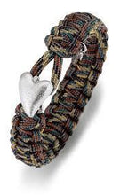Load image into Gallery viewer, SOLDIER TO SOLDIER | MULTI COLOURED PARACHUTE CORD BRACELET DIAMOND SET