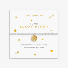 Load image into Gallery viewer, JOMA JEWELLERY | A LITTLE | LUCKY PENNY BRACELET
