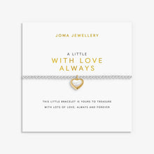 Load image into Gallery viewer, JOMA JEWELLERY | A LITTLE | WITH LOVE ALWAYS BRACELET
