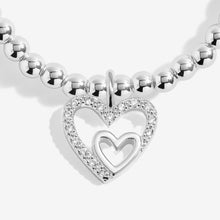 Load image into Gallery viewer, JOMA JEWELLERY | CHRISTMAS A LITTLE | MOTHER AND DAUGHTER BRACELET
