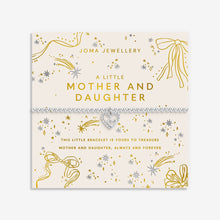 Load image into Gallery viewer, JOMA JEWELLERY | CHRISTMAS A LITTLE | MOTHER AND DAUGHTER BRACELET
