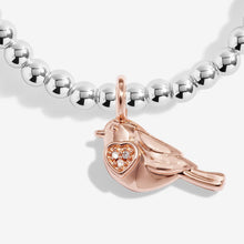 Load image into Gallery viewer, JOMA JEWELLERY | CHRISTMAS A LITTLE | CHRISTMAS ROBIN BRACELET
