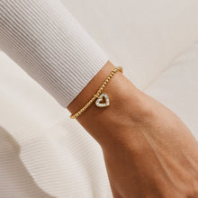 Load image into Gallery viewer, JOMA JEWELLERY | CHRISTMAS A LITTLE | MERRY CHRISTMAS GOLD BRACELET
